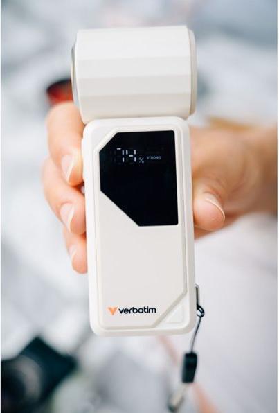 Actual product image Verbatim Handventilator Cool'n'Go AirJet weiss/silber