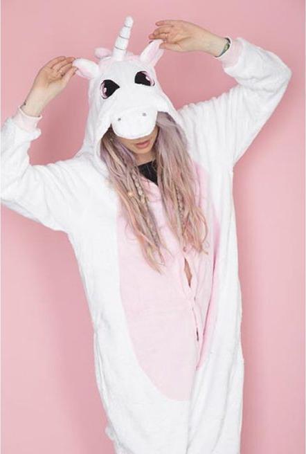 Produktbild MU Classic Onesie Einhorn Pyjama (L)