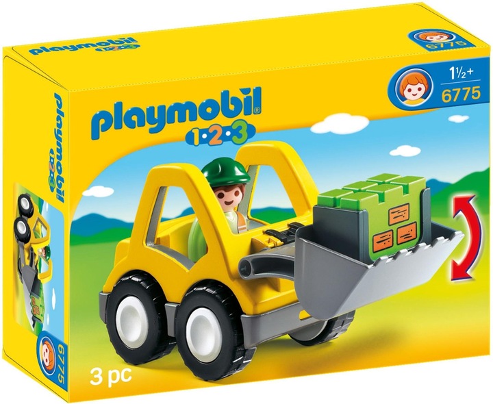 Playmobil Radlader (6775, Playmobil 1.2.3)