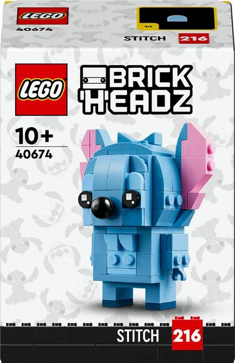 Produktbild LEGO Stitch (40674, LEGO Brickheadz)