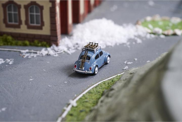 Actual product image Carson 1:87 VW Beetle WintersportVers.2.4G 100% (RTR Ready-to-Run)