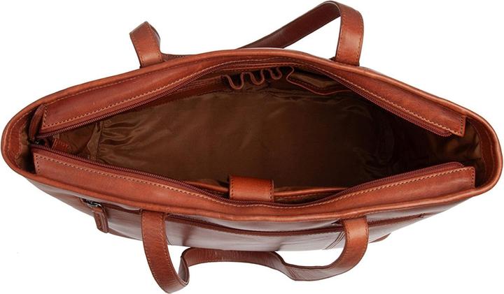 Image du produit The Chesterfield Brand Astano Sac à bandoulière en cuir 33 cm Compartiment pour ordinateur portable