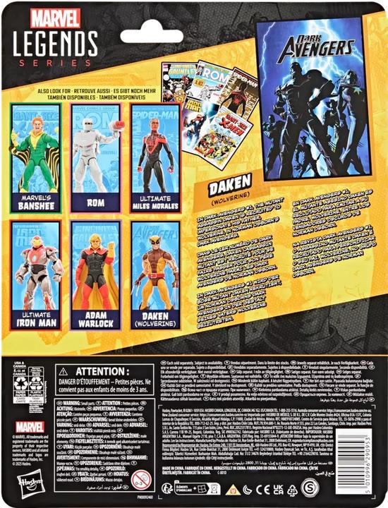 Actual product image Mvl Legends Mini Comics Daken