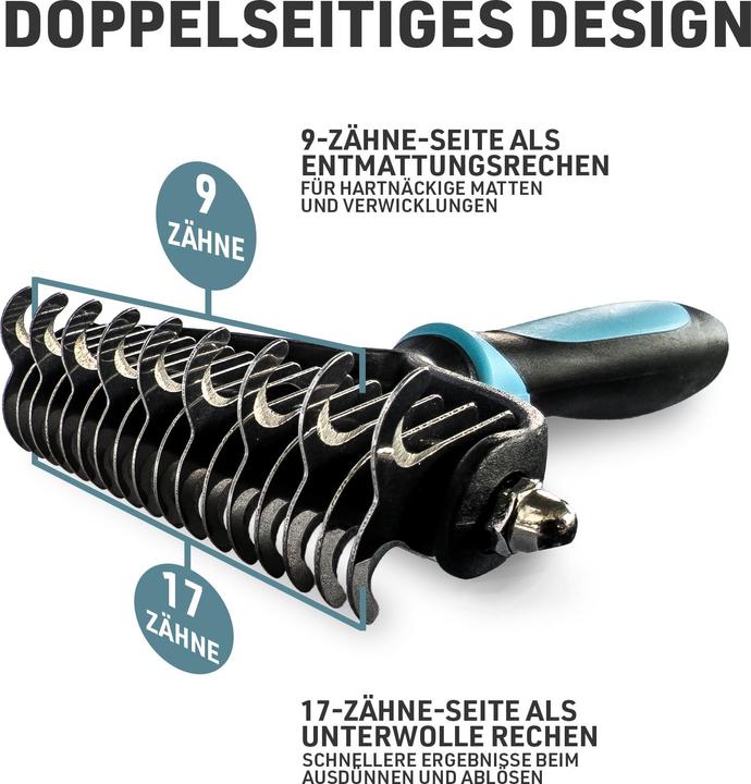 Actual product image Quick Aid Underwool brush (Cat, Dog, 1008 ml)