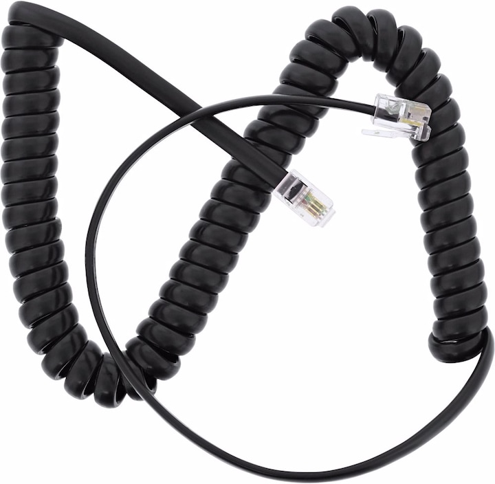Produktbild InLine Hörer Spiralkabel