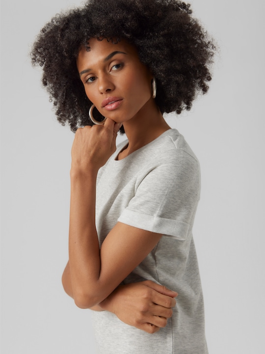 Image du produit Vero Moda Vmsashamilla Ss Sweat Dress Noos (L)