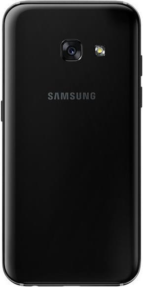 Actual product image Samsung Galaxy A3 (2017) (16 GB, Black-Sky, 4.70", Hybrid Dual SIM, 4G)