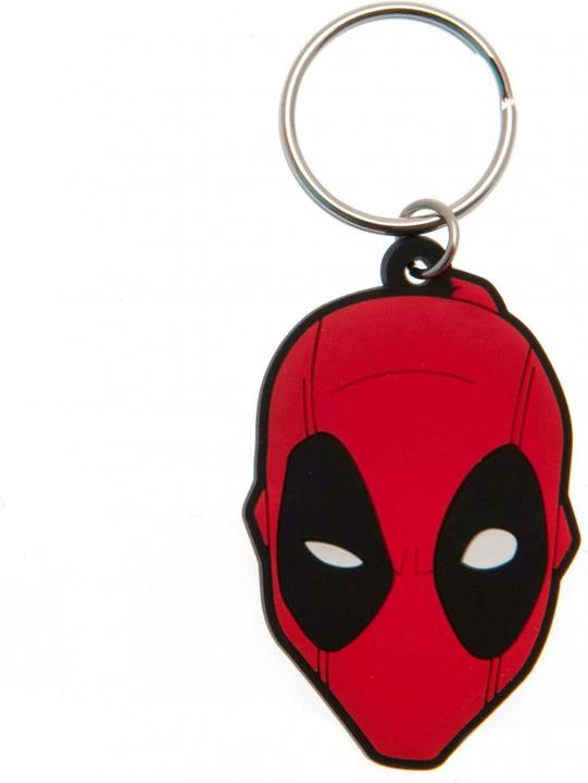 Actual product image Deadpool Keychain Face