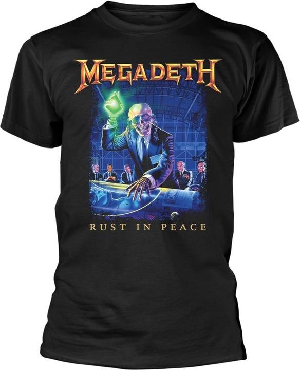Megadeth Rust In Peace T-Shirt, multicoloured, M (M)