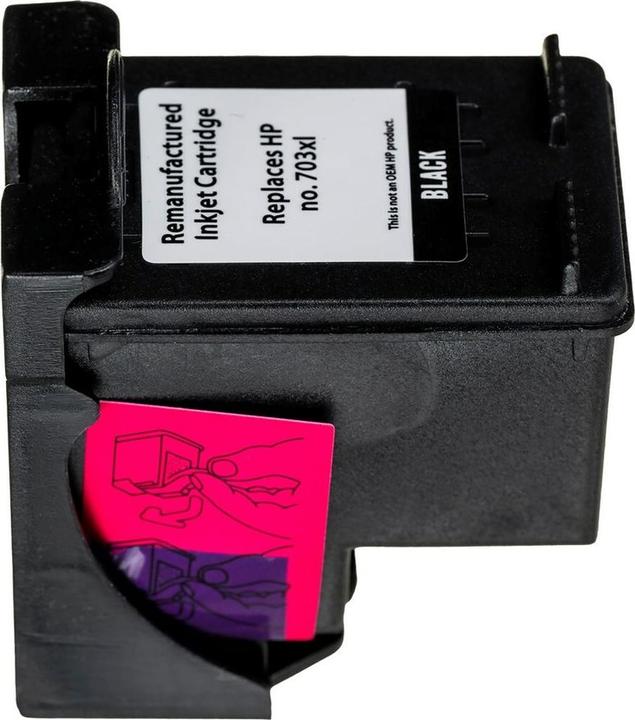 Actual product image Superbulk Tusz do drukarki HP B-H703Bk (zamiennik HP 703 CD887) Standard czarny