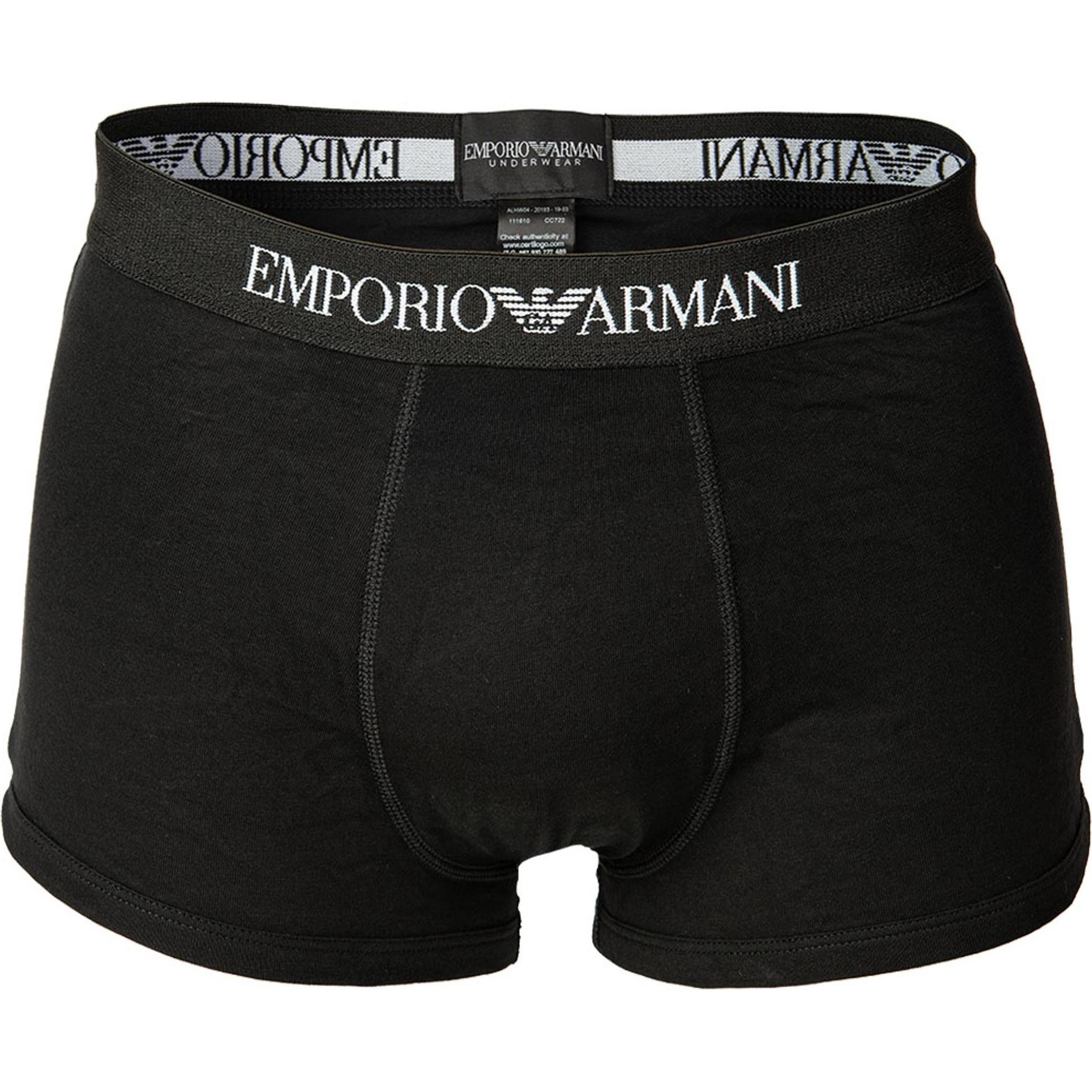 Thumbnail - Emporio Armani, Herren, Unterhosen, Unterhose, Blau, Schwarz, Grau, (L, 3er Pack)