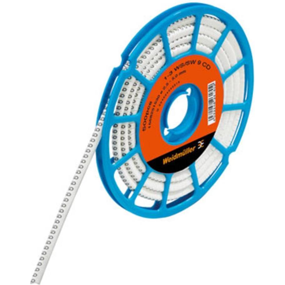 Weidmüller, Accessori per il collegamento dei cavi, Segnacavo - filo ws Kst Ř3-5mm 1568251049