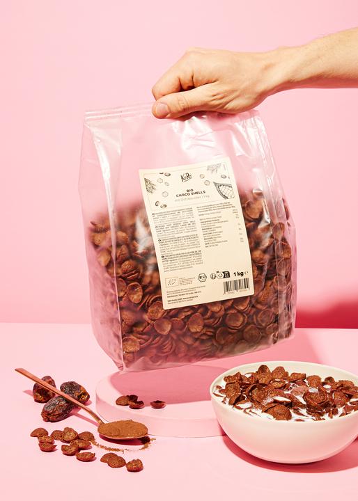 Actual product image KoRo Bio-Choco Shells (1000 g)