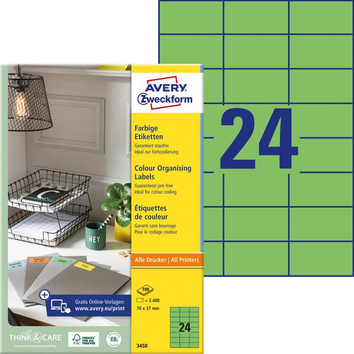 Avery Special purpose form