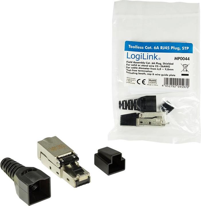 Produktbild LogiLink MP0044 (U/FTP, CAT6a, 0.00 m)
