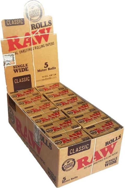 Produktbild RAW Classic Rolls Single Wide (Box 24Stk.)