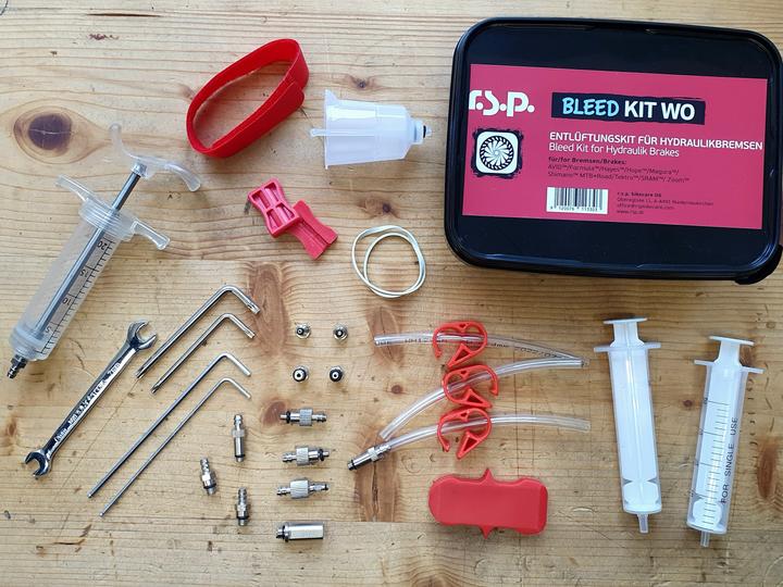 Actual product image Rsp Brake Bleed Kits