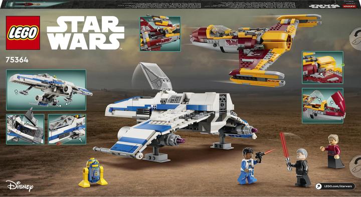 Produktbild LEGO New Republic E-Wing vs. Shin Hatis Starfighter (75364, LEGO Star Wars)