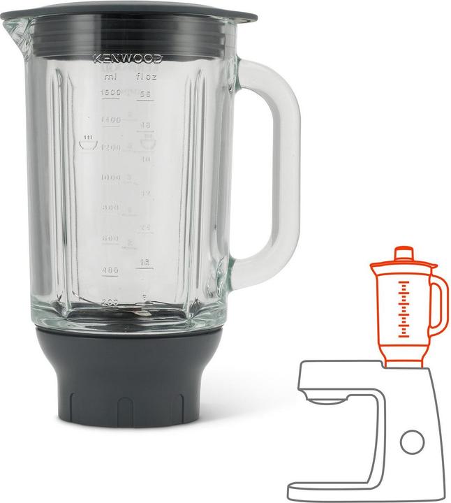 Produktbild Kenwood Titanium Chef Baker KVC85.314SI (1200 W)