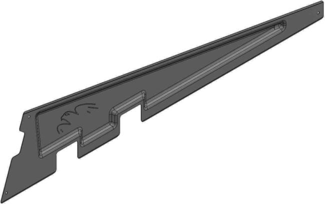 Produktbild Van der Valk Solar Systems 742540 Seitenplatte Windschutz Flachdachmontage ValkPro+ L10
