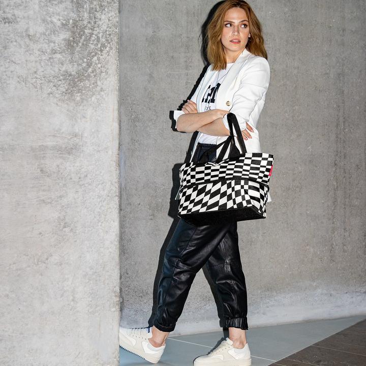 Actual product image reisenthel Bag Shopper e1 Op-Art