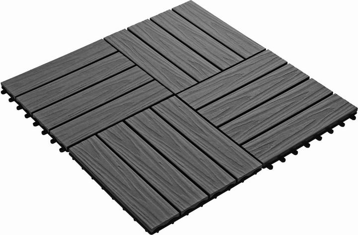 Produktbild vidaXL Terrassenfliese (11x, 30 x 30 cm)
