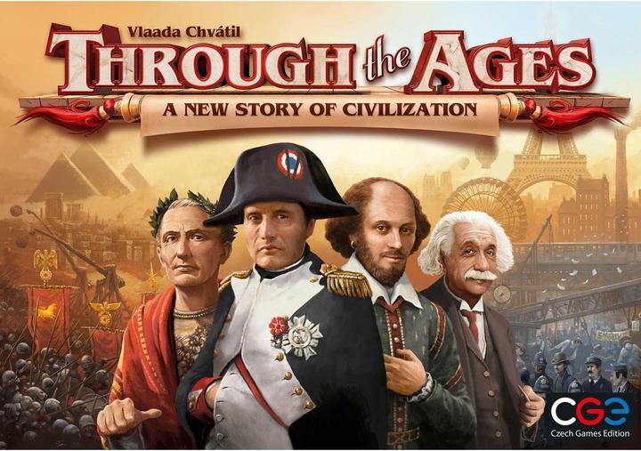 Actual product image Czech games edition Through the Ages: A New Story of Civilization (English, 2 - 4 Players)