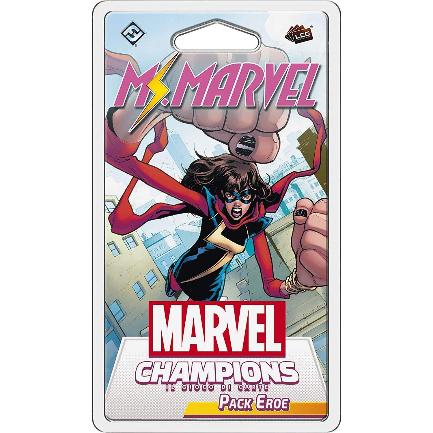 Asmodée Marvel Champions LCG - Ms. Marvel (Pack Eroe)