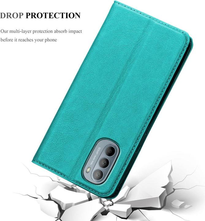 Produktbild Cadorabo Book Invis. Magnet Hülle (Motorola Moto G31, Motorola Moto G41)