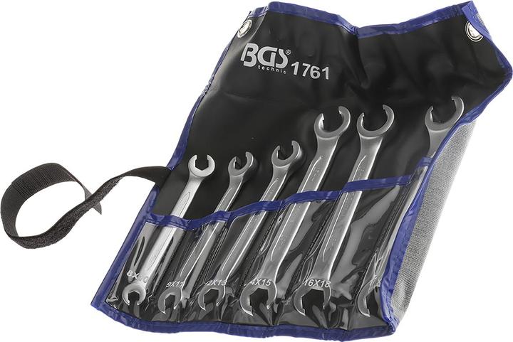 RS PRO Clés polygonales à tuyauter (10 mm, 11 mm, 12 mm, 13 mm, 14 mm, 15 mm, 16 mm, 17 mm, 18 mm, 19 mm, 8 mm, 9 mm)