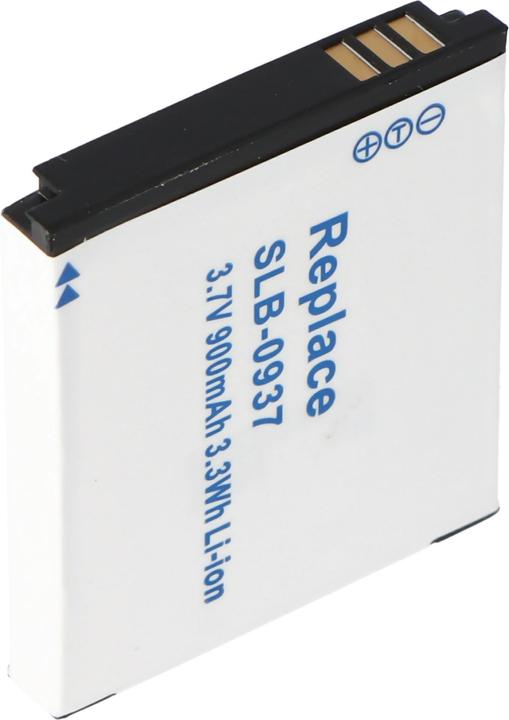 Actual product image AccuCell Akku Samsung SLB-0937 (Camera battery)