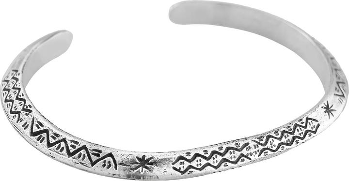 Immagine prodotto Haze & Glory Armband Armreif - Azetec 925 Silber (18 cm, Argento 925)