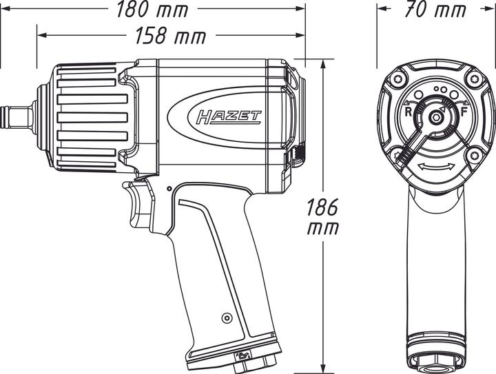 Produktbild HAZET Schlagschrauber 9012ECO