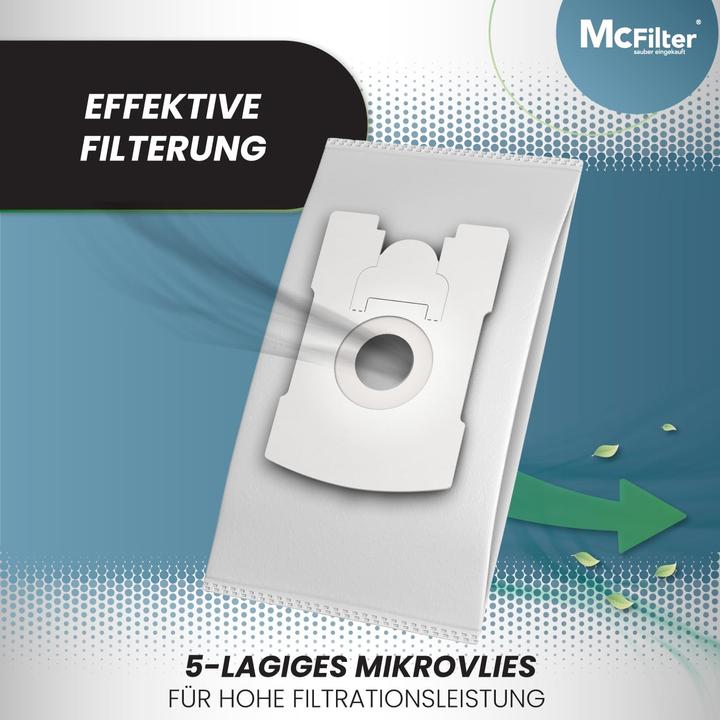 Produktbild Mc Filter Staubsaugerbeutel für Vorwerk Tiger/Kobold (20 Stk) (20 x)