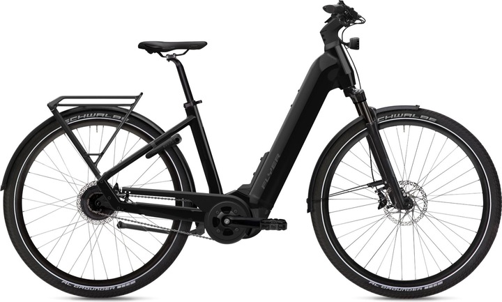 Image du produit Flyer E-Bike Upstreet 5.40 Panasonic GX Force Pro FIT 75Nm/630Wh/36V 28 pouces noir perle brillant M (48 cm)