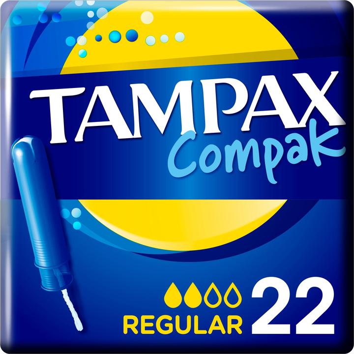 Actual product image Tampax Compak (22 x, Regular)