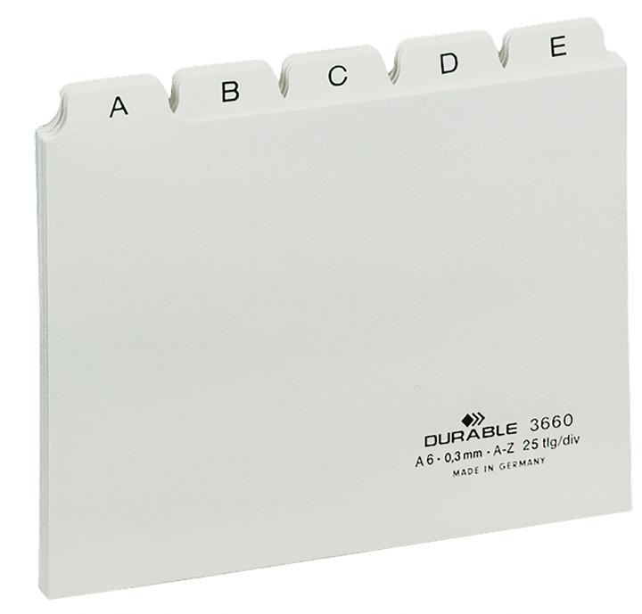 Image du produit Durable Guide de registre A6 (A6)