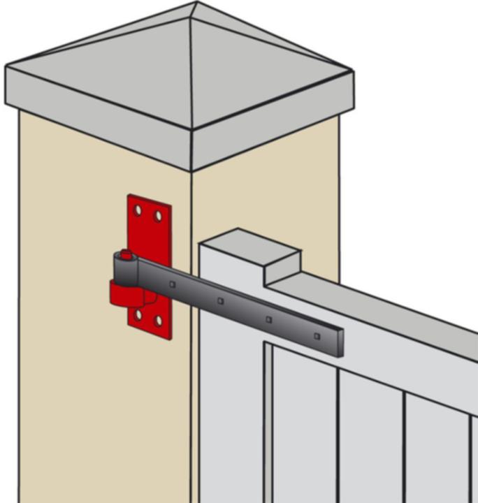Actual product image Screw-on clamp normal galvanised blue