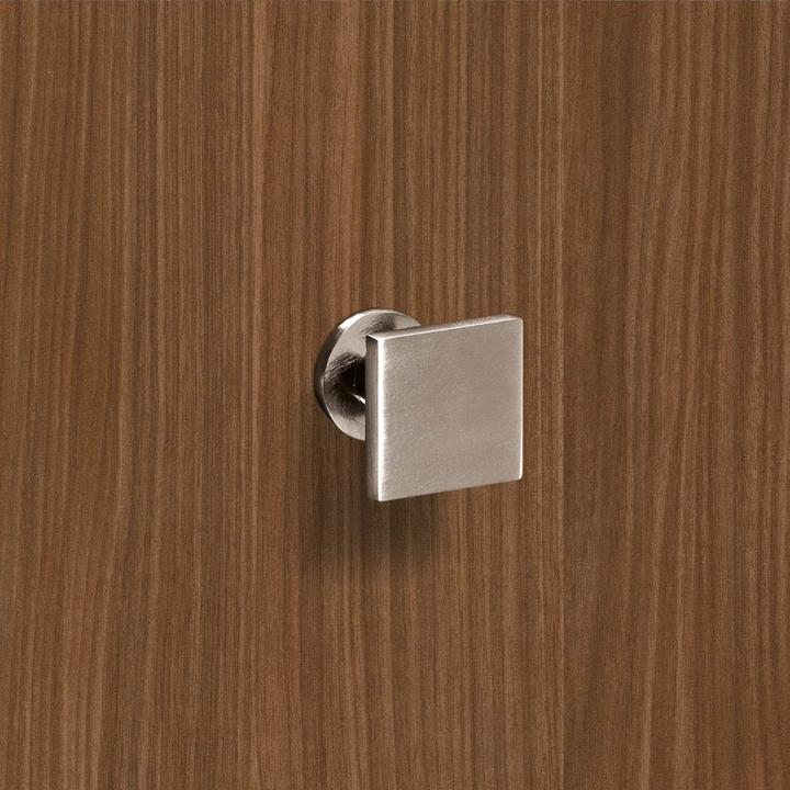 Produktbild Hettich Knopf Fogo Edelstahl Optik gebürstet