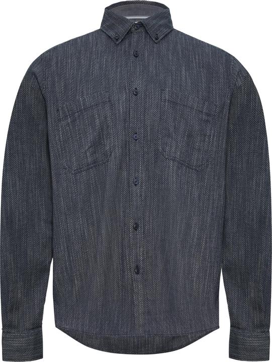 Produktbild S.Oliver Hemd Regular Fit: Strukturiertes Hemd mit Fischgratmuster (L)