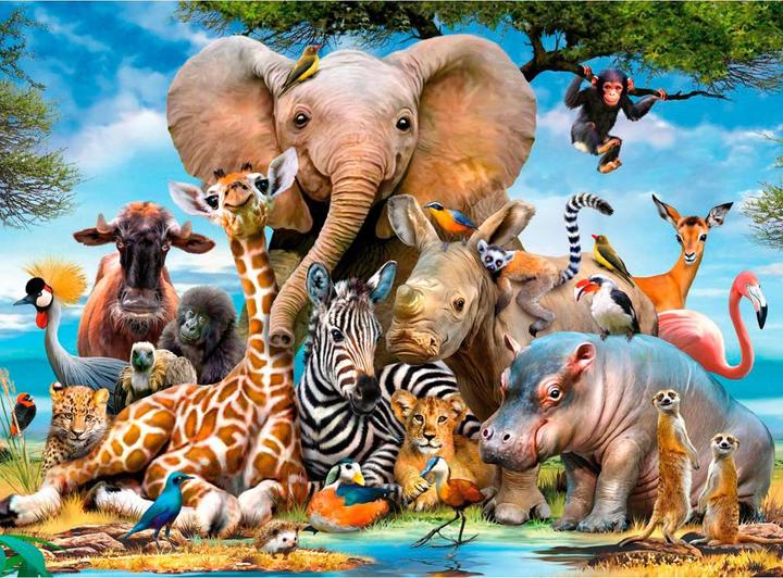 Produktbild Ravensburger Afrikanische Freunde (300 Teile)