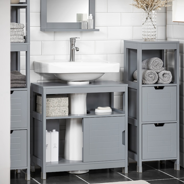Actual product image SoBuy Waschbeckenunterschrank (60 x 60 x 30 cm)