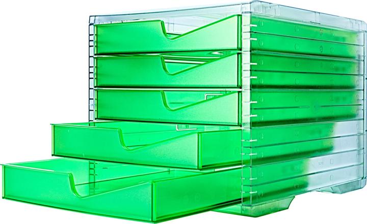 Neon groen, Transparant
