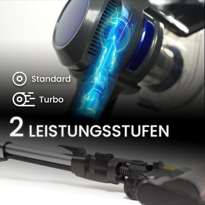 Produktbild Air Essence Draadloze stofzuiger mit flexibeler LED-Borste, 100 AirWatt, 45 Min Laufzeit