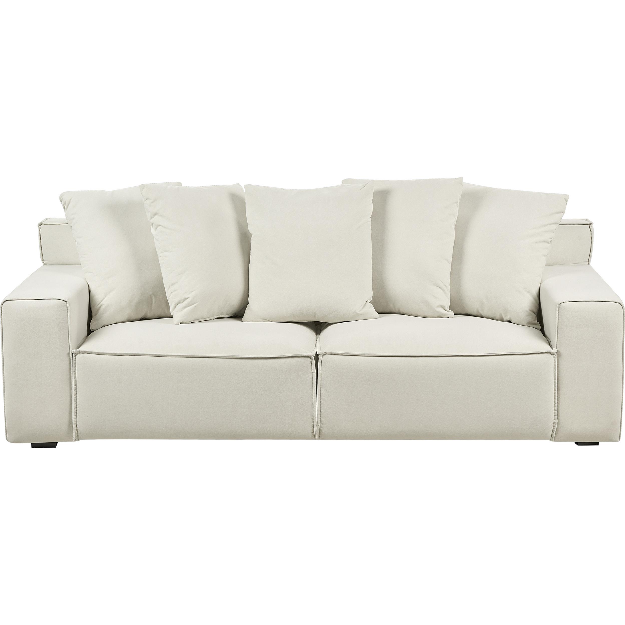 Beliani, Sofa, Viskan (3-Sitzer)