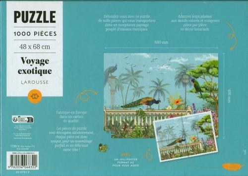Image du produit Larousse pratique Voyage exotique : puzzle 1000 pièces