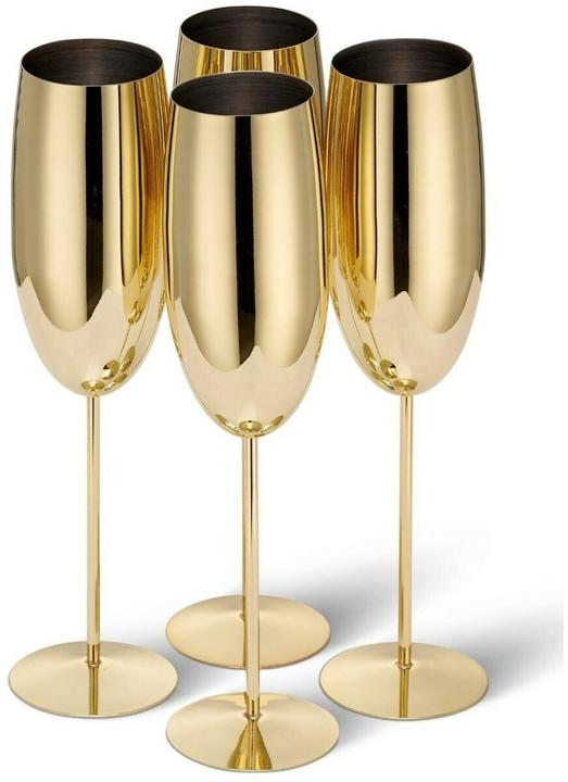 Produktbild Oak & Steel Sektgläser (28.50 cl, 4 Gläser, Sektgläser)