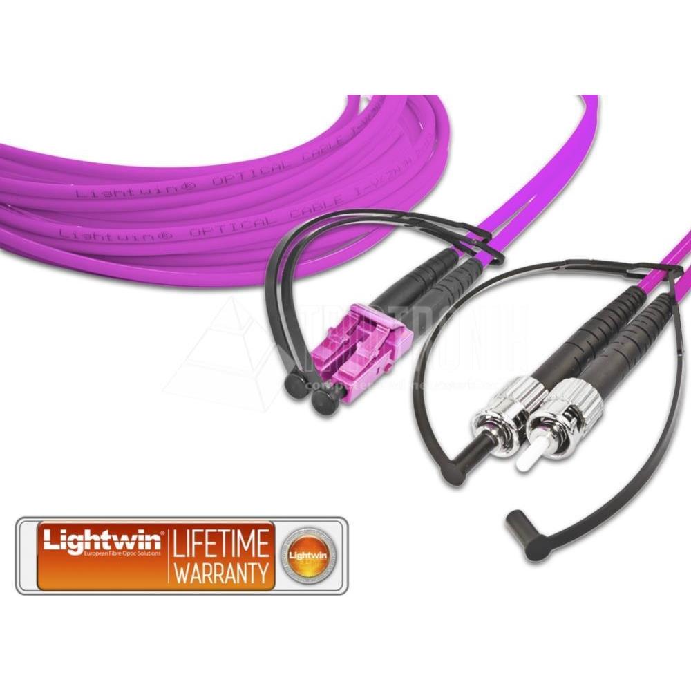Thumbnail - Lightwin Patchkabel,Multimode LC-ST 2m OM4 (CAT7, 2 m), Netzwerkkabel