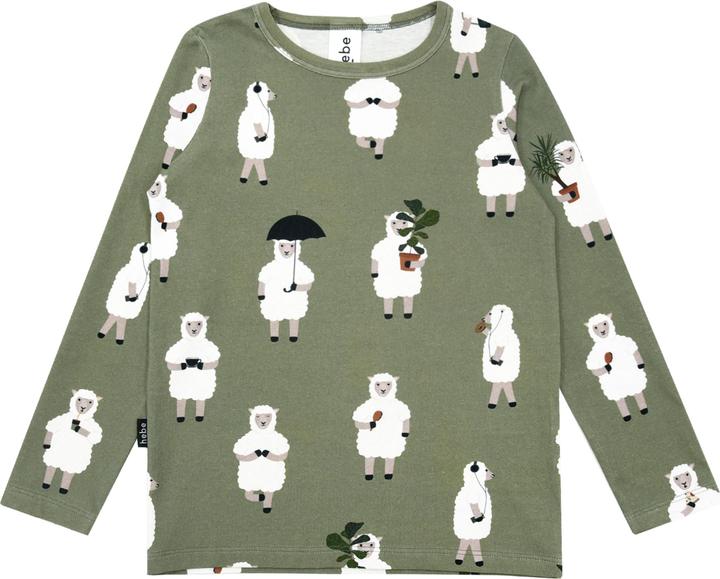 Produktbild Hebe Langarmshirt mit Schafsaufdruck (110, 116)