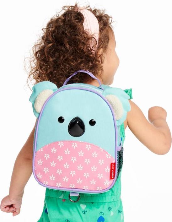 Actual product image Skiphop Mini Backpack with Leash Zoo